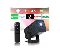 [Proyector inteligente con aplicaciones] Mini proyector compatible con 4K con WiFi y Bluetooth, proyector de películas XENPONAD para dormitorio, camping y uso al aire libre, proyector portátil con