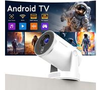 Proyector Inteligente Magcubic 2026 Nueva Versión Hy320Pro, Local 1080P Full HD con Soporte 8K, 450ANSI, Relación de Lanzamiento Corto 1.0:1, H726, Wifi 6, BT5.4, Proyector en Casa Rotatorio 180°