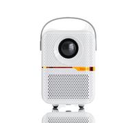 Proyector Inteligente P10 para TV, versión Global, WiFi, 1080P, Android, 4 GB, 64 GB, Enfoque eléctrico, portátil (Blanco)