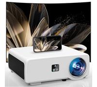 Proyector inteligente para exteriores Ansi 1800 4K con WIFI y Bluetooth, enfoque automático, audio DoIby, ARC, PPT, proyector de cine al aire última intervensión 4k HDR10+altavoz de 30 W, zoom 50%