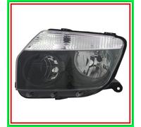 Proyector Izquierdo H1-H7 Eléctrico Sin Motor - Negro Dacia Duster- (Año 2010-