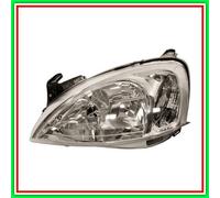 Proyector Izquierdo H1-H7 Eléctrico Sin Motor-Versión Valeo Opel Corsa C-(An