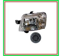 Proyector Izquierdo H4 Eléctrico Con Motor Fiat Panda Escalada 4X4-Natural Powe