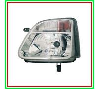 Proyector Izquierdo H4 Eléctrico Sin Motor Mod 03-02 In Luego Opel Agila-(Año