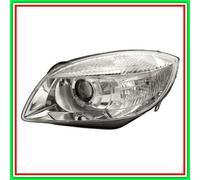 Faro delantero izquierdo para skoda roomster fabia 2007 en mas h7 con lente