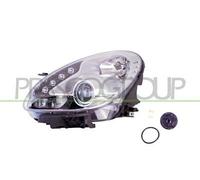 PROYECTOR IZQUIERDO H7+H1 ELÉCTRICO CON MOTOR-CON LUZ DIURNA-CROMATO-LED GIULI