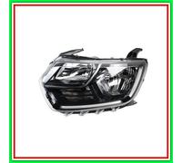 Proyector Izquierdo H7-H1 Eléctrico Sin Motor-Con Luz Diurna-Led Dacia Polvo