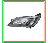 Proyector Izquierdo H7-H7 Eléctrico Con Motor-Con Luz Direccional-Led-Negro Fia