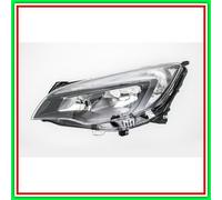 Proyector Izquierdo H7-H7 Eléctrico Con Motor Negro Opel Astra J-(Año...