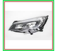 Proyector Izquierdo H7-H7 Eléctrico Con Motor Negro Opel Astra J-(Año 2012-2015