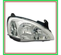 Proyector Izquierdo H7-H7 Eléctrico Con Motor-Versión Valeo Opel Corsa C- (Año