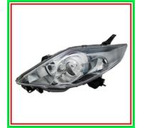 Proyector Izquierdo H7-Hb3 Eléctrico-Con Motor-Negro Mazda 5-(Año 2005-2008)