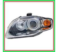 Proyector Izquierdo Xenon D1S Eléctrico-Con Motor-Luz Naranja Audi A4 (B7)-(