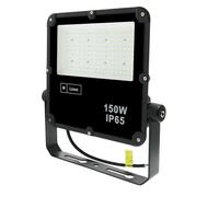 Proyector LED 150W Slim 4000K, ideal para iluminación exterior, espacios amplios y actividades al aire libre.