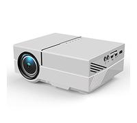 Proyector LED 170 pulgadas completo 1080P suportado con USB para cine en casa reproductor multimedia (color: blanco fruta melocotón 5) blanco fruta melocotón 5) pequeño regalo
