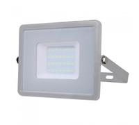 Proyector LED 30W CHIP SAMSUNG COLOR GRIS LUZ FRIA 6400K VT-30-G 456