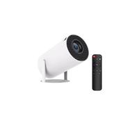 Proyector LED 4K portátil con 5G WiFi 6 y Android 11 - 10.000 lúmenes, 40-130 pulgadas, HDMI, USB, Bluetooth, Keystone automático, 180