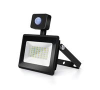 Proyector LED 50W 4500lm 4000K IP65 para iluminación exterior y señalización de espacios. Ideal para jardines y fachadas.