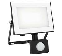 Proyector LED con sensor Lois Flood (20 W, Negro, L x An x Al: 6 x 16 x 13 cm, Blanco frío)