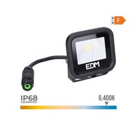 Proyector LED EDM - 10W - 800lm - 6400K Luz Fria