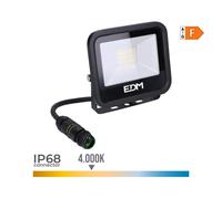 Proyector LED EDM - 20W - 1520lm - 4000K Luz Dia