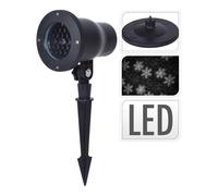 Proyector led efecto tormenta de nieve ip44