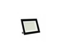 Proyector LED negro 50W 4000K IP65, ideal para iluminación exterior y decorativa.