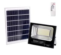 Proyector LED Solar 200W 6500K Panel: 6V/20W Batería: 3,2V/15000MaH Control Remoto [HO-SOLARFL-200W-01] | Greenice
