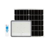 Proyector LED Solar 200W con sensor de movimiento, 184 LEDs, mando y panel monocristalino