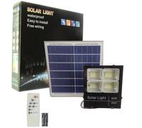 Proyector LED Solar JNL-74411 60W 120 LEDs 6000K IP67 Panel Policristalino 12000 mAh