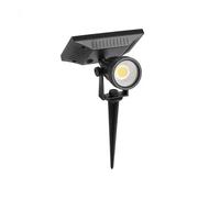 Proyector LED Solar V-TAC VT-952 con Pincho 2W Luz Cálida/Fría/Natural IP65