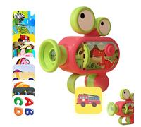 Proyector Linterna - Proyector Antorcha para Niños | Halloween Slide Projector Antorcha con Patrones Realistas Linternas Proyector | Máquina de karaoke Halloween | Historia del sueño infantil para