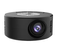 Proyector Luces Navidad Exterior Más Barato Bajo Último 320 * 180P Multimedia Mini Pocket Mobile Mini Proyector Proyectores Precios (Black, One Size)