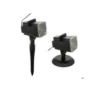 Proyector luminoso 4 películas 1 LED exterior blanco frío - Feeric lights & christmas