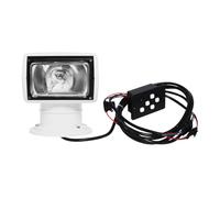 Proyector marino de trabajo para barco Proyector de búsqueda portátil con rotación 360° y control remoto 12V 100W Faro de xenón remoto
