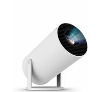 Proyector mejorado con WiFI 6 y Bluetooth Mini portátil de video teatro inteligente 4K HD 1080P visualización al aire última intervensión, película, hogar, TV, Android, monitor de PC, juegos de 180°