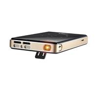 Proyector Mini Android 9.0 4000mAh Batería, Soporte 4KAirplay Proyector Móvil Video Beamer (Color: D) (Negro) Pequeño Regalo