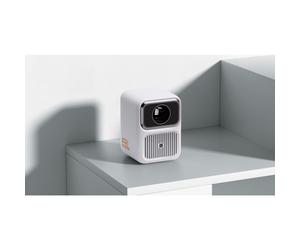 Proyector Mini WANBO DALI - 2000 Lúmenes - Bluetooth/Wi-Fi - Pantalla de 40-180 pulgadas - Portátil Blanco