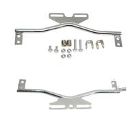 Proyector Moto 2 Faros Antiniebla LED Cromados para Vulcan VN 400 1500 800 900 1600 2000 1700 Classic Nomad Drifter Faro Motocicleta(Only Bracket)