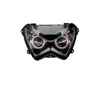 Proyector Moto para Z800 Z250 Z 800 Z 250 2013 2014 2015 Accesorios Faro Claro Faro Delantero Lámpara De Cabeza Faro Motocicleta(Green)