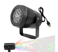 Proyector para Navidad | LED impermeable para | Proyector exterior con copos de nieve y Papá Noel | Para casa, salón, jardín, patio, porche y escenario