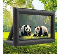 Proyector Pies Pantalla,Pantalla Cine Inflable,Pantalla Proyector Inflable Al Aire Libre,Para Viajes Fiesta Patio Trasero,16ft