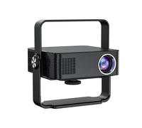 Proyector Portátil 4K 550 ANSI, 1080P, Enfoque Automático, Corrección Trapezoidal, Android 13, BT5.2, WIFI6, Cine en Casa de 360, Enchufe de la UE.