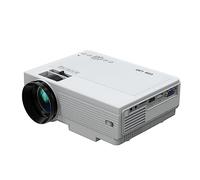 Proyector portátil Hogar Dormitorio pequeño Estudiante Hogar Proyección Directa Pared HD Micro proyector Conexión multidispositivo