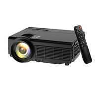 Proyector portátil LCD 1080P con WiFi y Bluetooth 5.0, 120ANSI lúmenes, Control Remoto - Imagen Brillante y Sonido estéreo para Cine en casa, Compatible iOS/Android, Compacto y (UE)