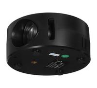 Proyector Portátil Mini 1080p para Teléfono, Salón y Aula | Duplicación Cableada desde Móvil, Audio Externo, ABS y Vidrio, Negro, 320x180p, 15 Ansi