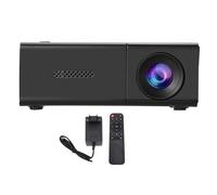 Proyector portátil Wohpnle 1080p HD, Cine en casa al Aire Libre proyector con corrección automática Compatible con teléfonos Inteligentes iOS Android TV Stick Laptop PC