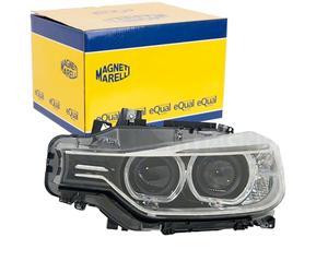 Proyector principal Bi-Xenón s/ECU s/lámparas dch.