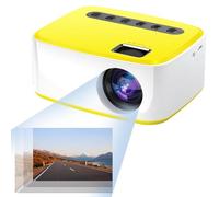 proyector, proyector de películas HD 1080P, proyector portátil, proyector de vídeo de Cine en casa Full HD 1080P, Compatible con USB Smartphone TV Box computadora portátil