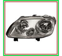 Proyector Sin Izquierdo H1-H7 Eléctrico Sin Motor-Cromato Vw Caddy- (Año 2003...